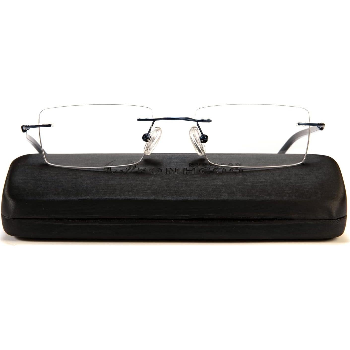 Gafas Bloqueadoras de Luz Azul FONHCOO Unisex Sin Montura