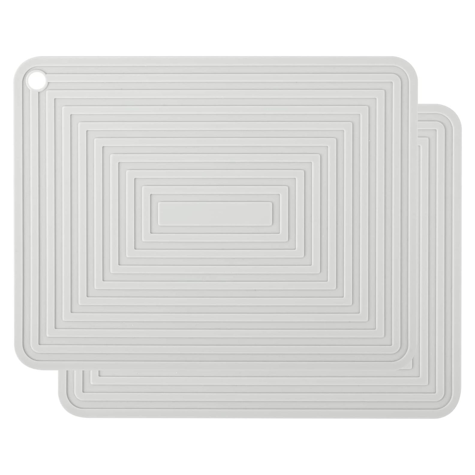 Trivetes de Silicona IFFMYJB, Almohadillas Resistentes al Calor 2 Pzas