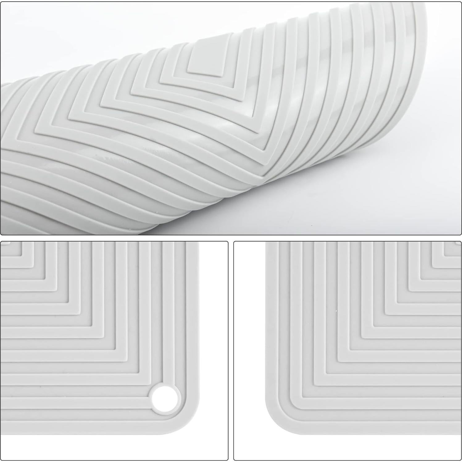 Trivetes de Silicona IFFMYJB, Almohadillas Resistentes al Calor 2 Pzas