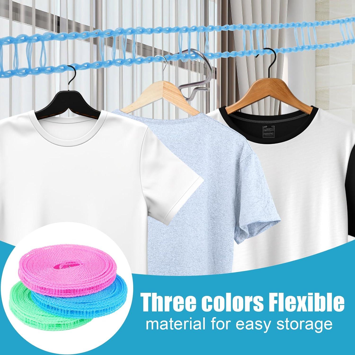 Cuerda de Nylon para Colgar Ropa Gosknor 5m Resistente al Viento