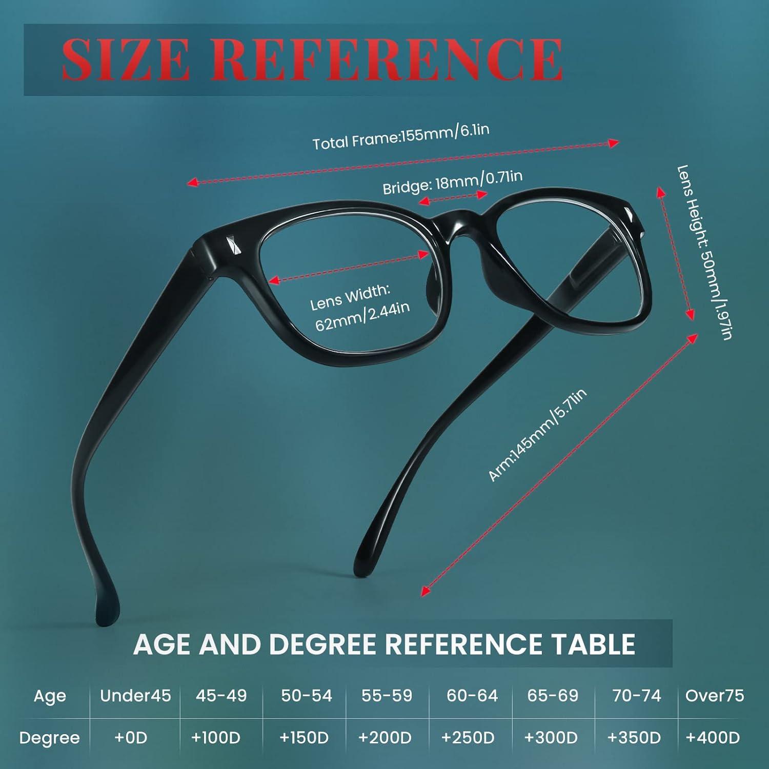 Gafas de lectura BLS BLUES para mujer, bloqueo luz azul, 2.0x