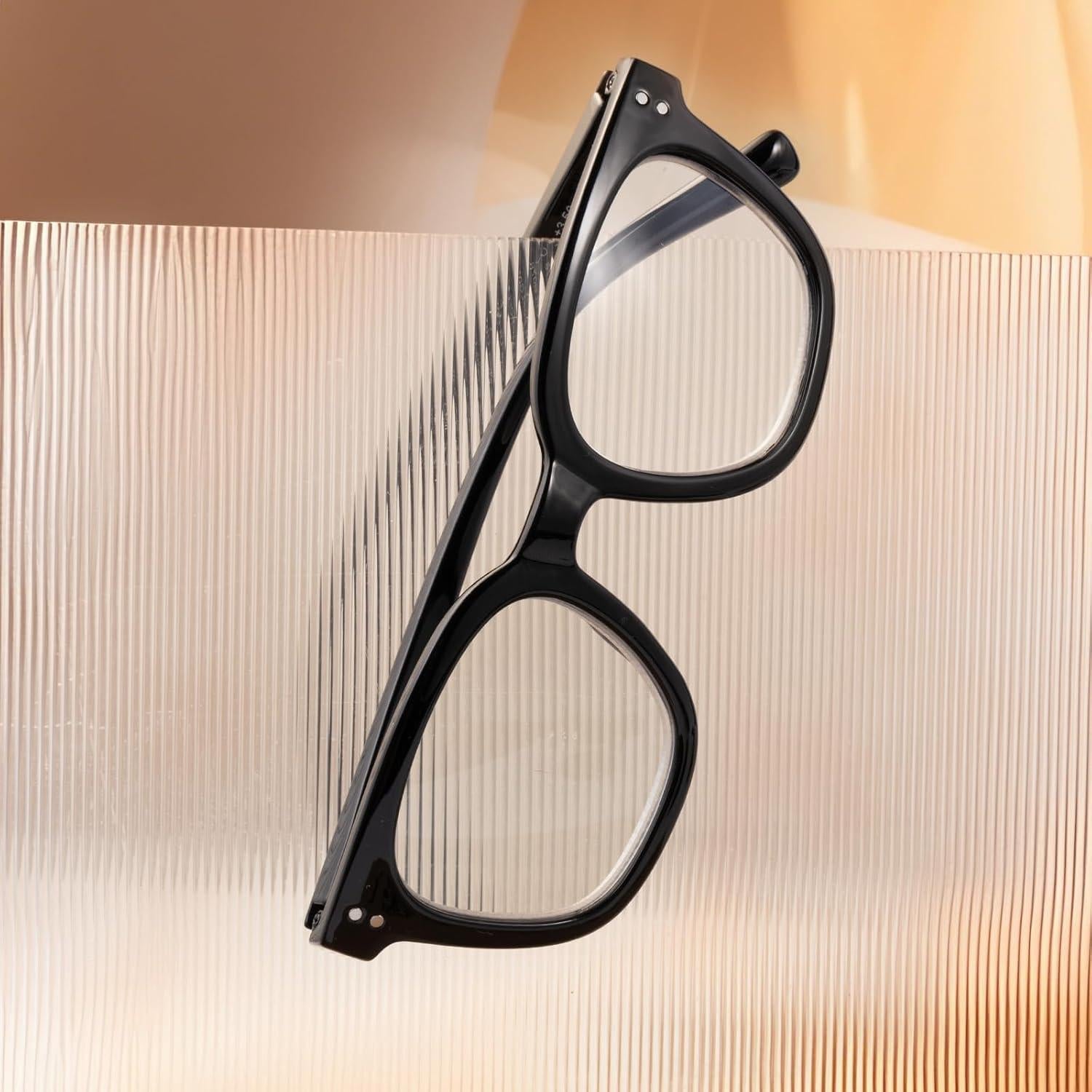 Gafas de lectura Firstsense +1.5 con bloqueo luz azul negras