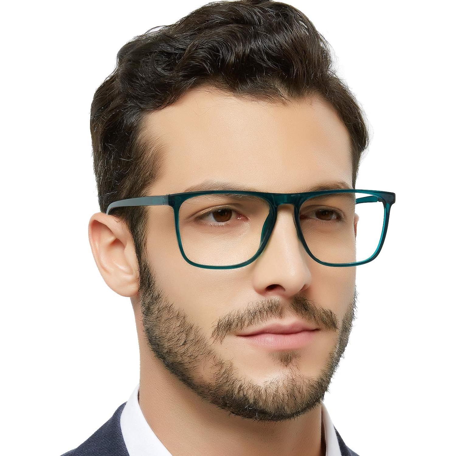 Gafas de Lectura MARE AZZURO +2.75 Hombres Turquesa Rectangulares