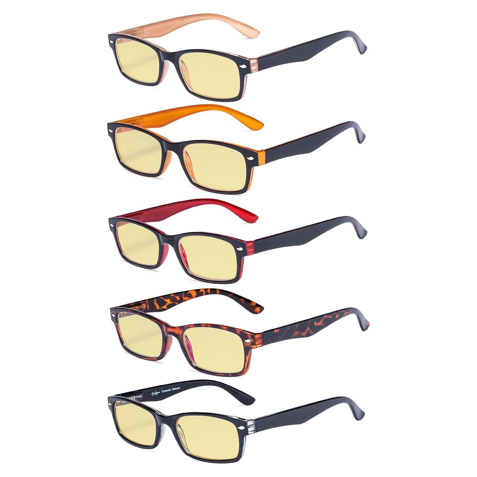 Gafas de Filtro de Luz Azul Eyekepper - Paquete de 5 Unidades