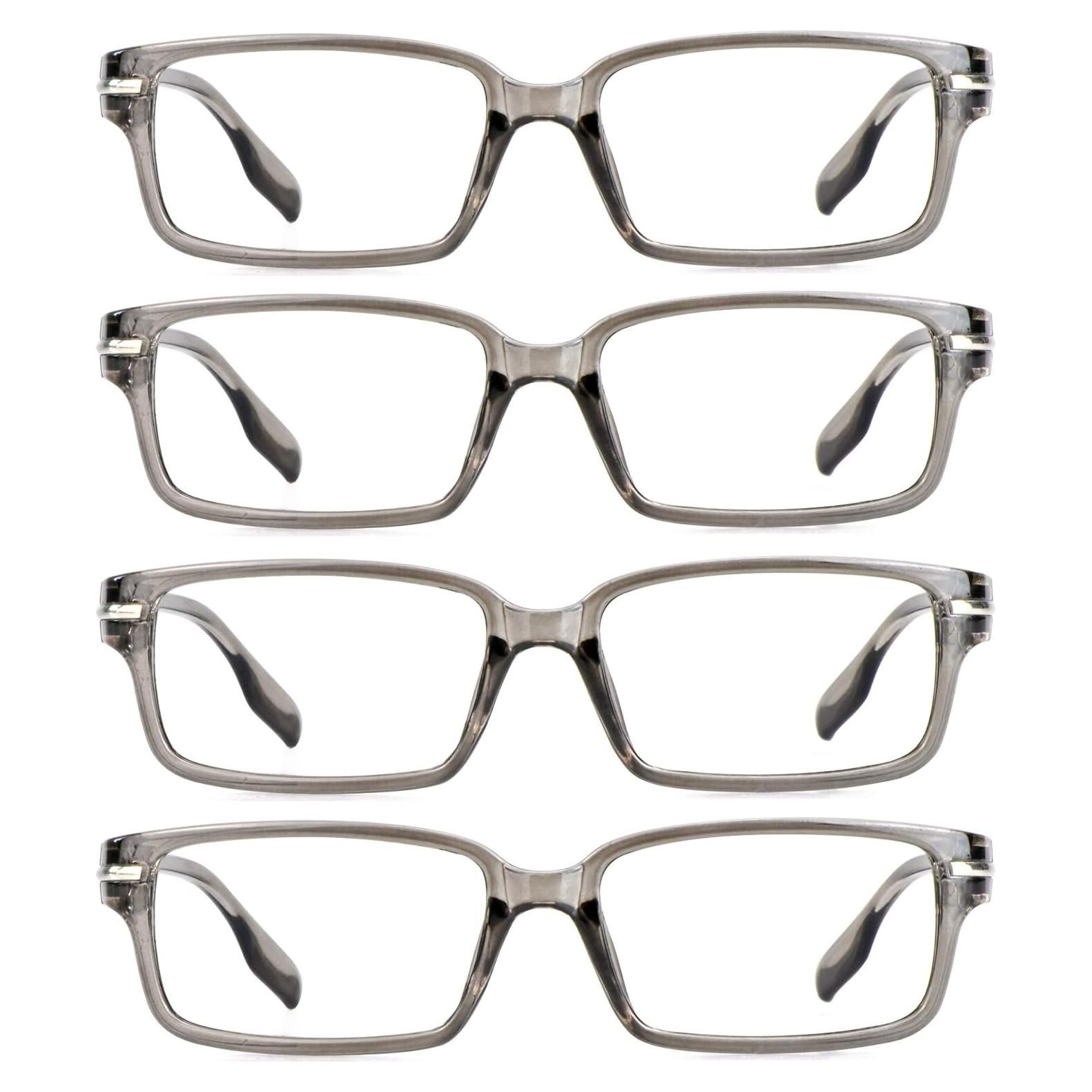4 Pares Gafas de Lectura VisionGlobal con Bloqueo Luz Azul 3.5x