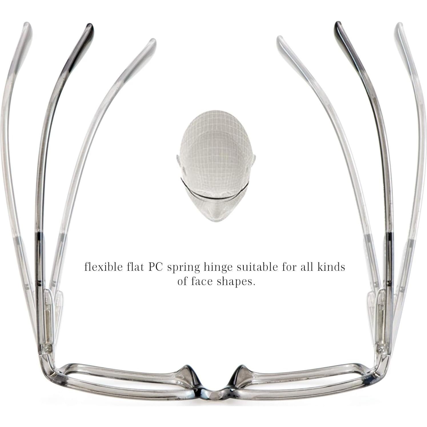 4 Pares Gafas de Lectura VisionGlobal con Bloqueo Luz Azul 3.5x