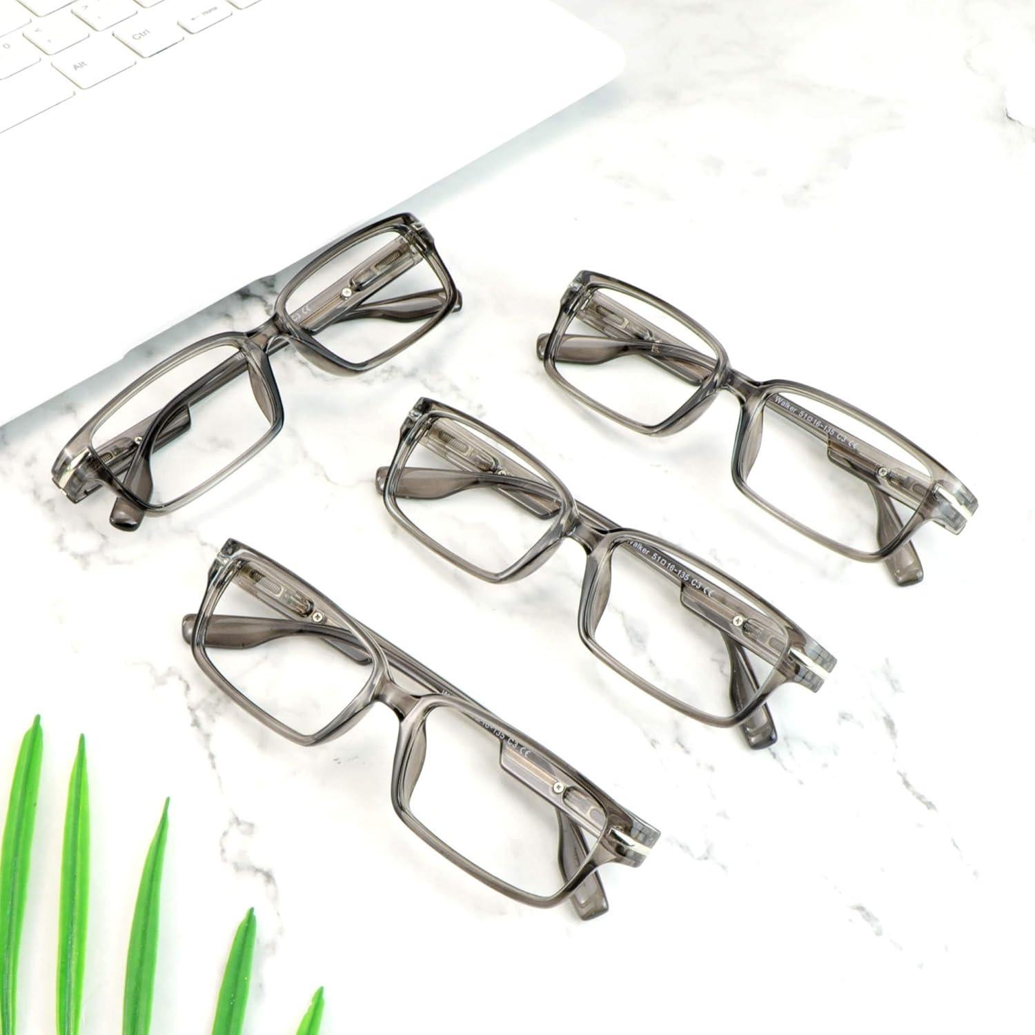 4 Pares Gafas de Lectura VisionGlobal con Bloqueo Luz Azul 3.5x