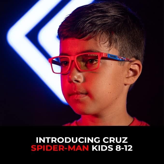 Gafas de Bloqueo de Luz Azul Gunnar Spider-Man 8-12 años