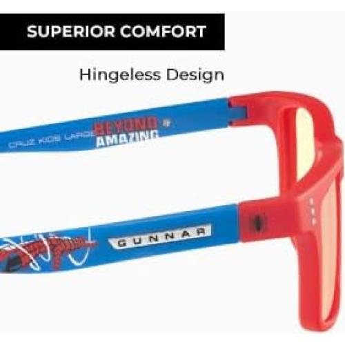 Gafas de Bloqueo de Luz Azul Gunnar Spider-Man 8-12 años