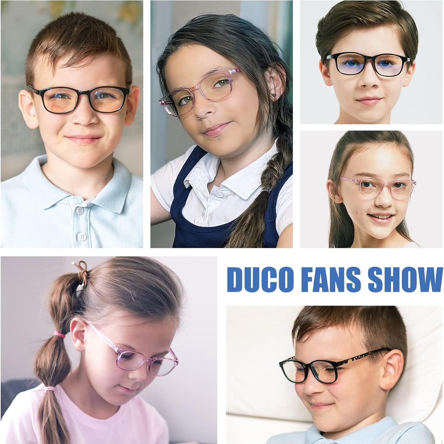 Gafas Anti Luz Azul para Niños DUCO K023 Rosa - Protección Ocular