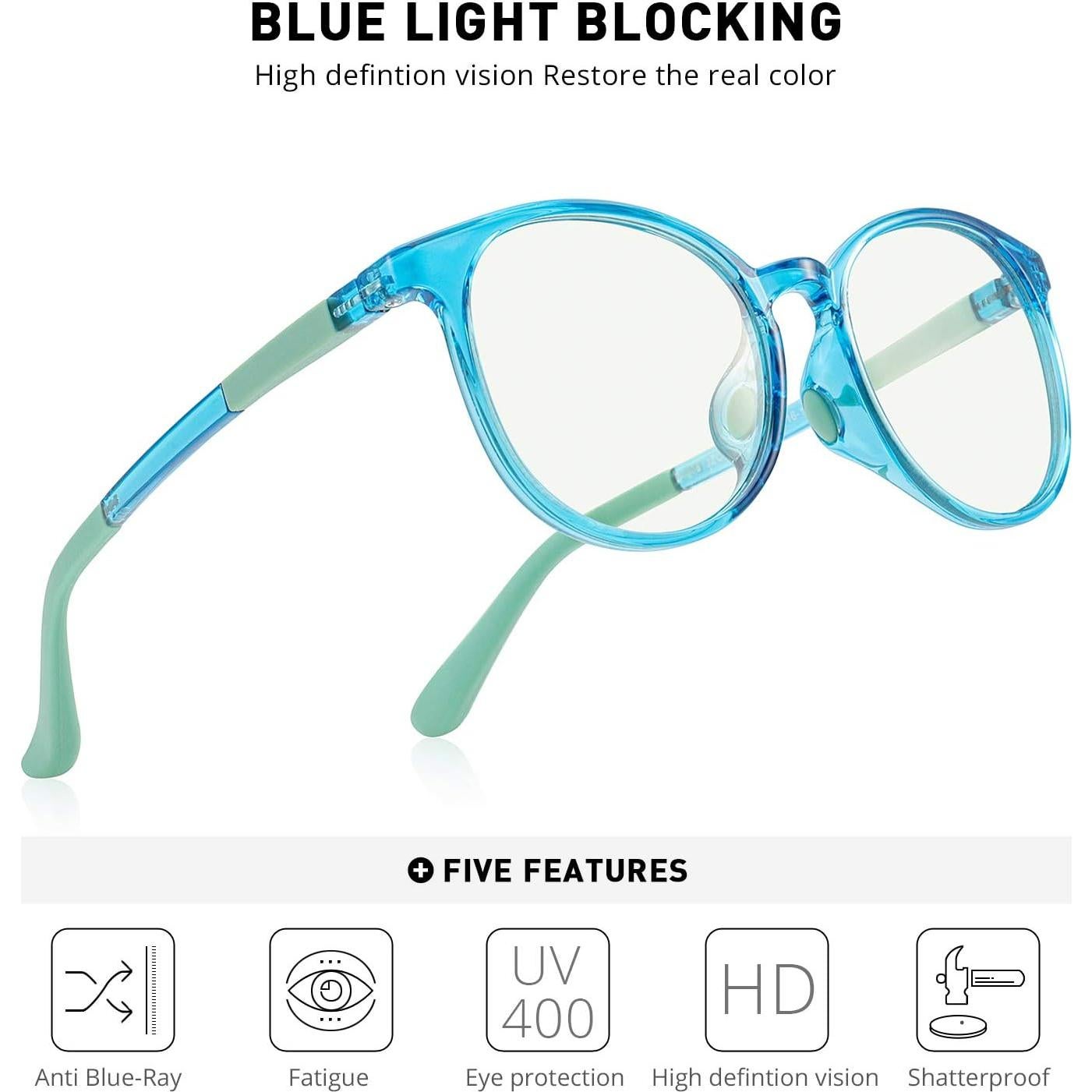 Gafas bloqueadoras de luz azul MERRY'S para niños 6-10 años