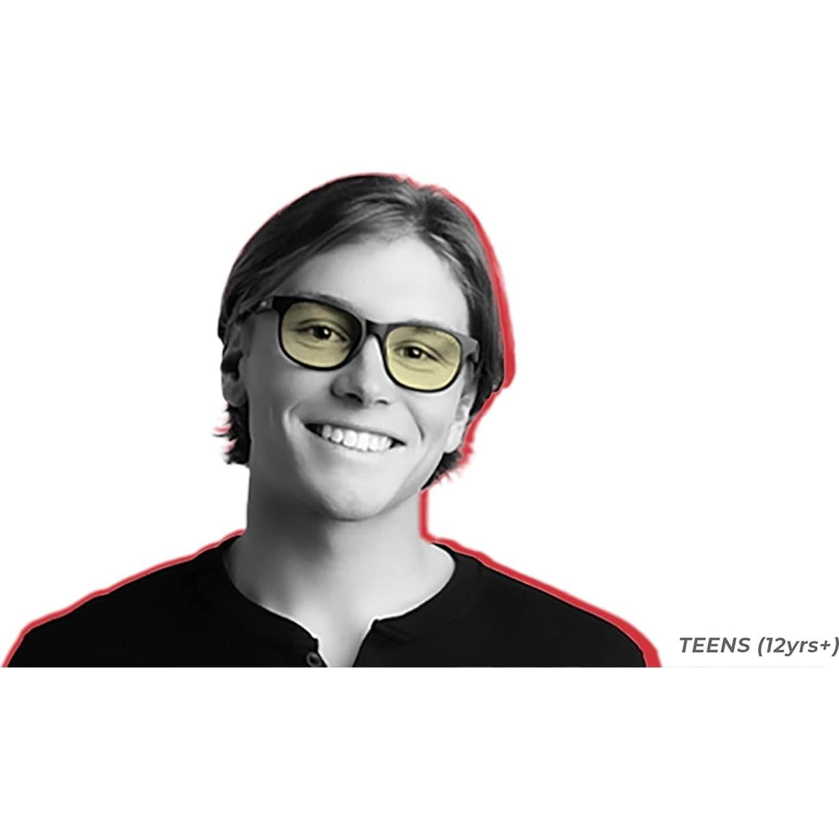 Gafas de Juego GUNNAR Rush Onyx para Niños - Bloqueo Luz Azul