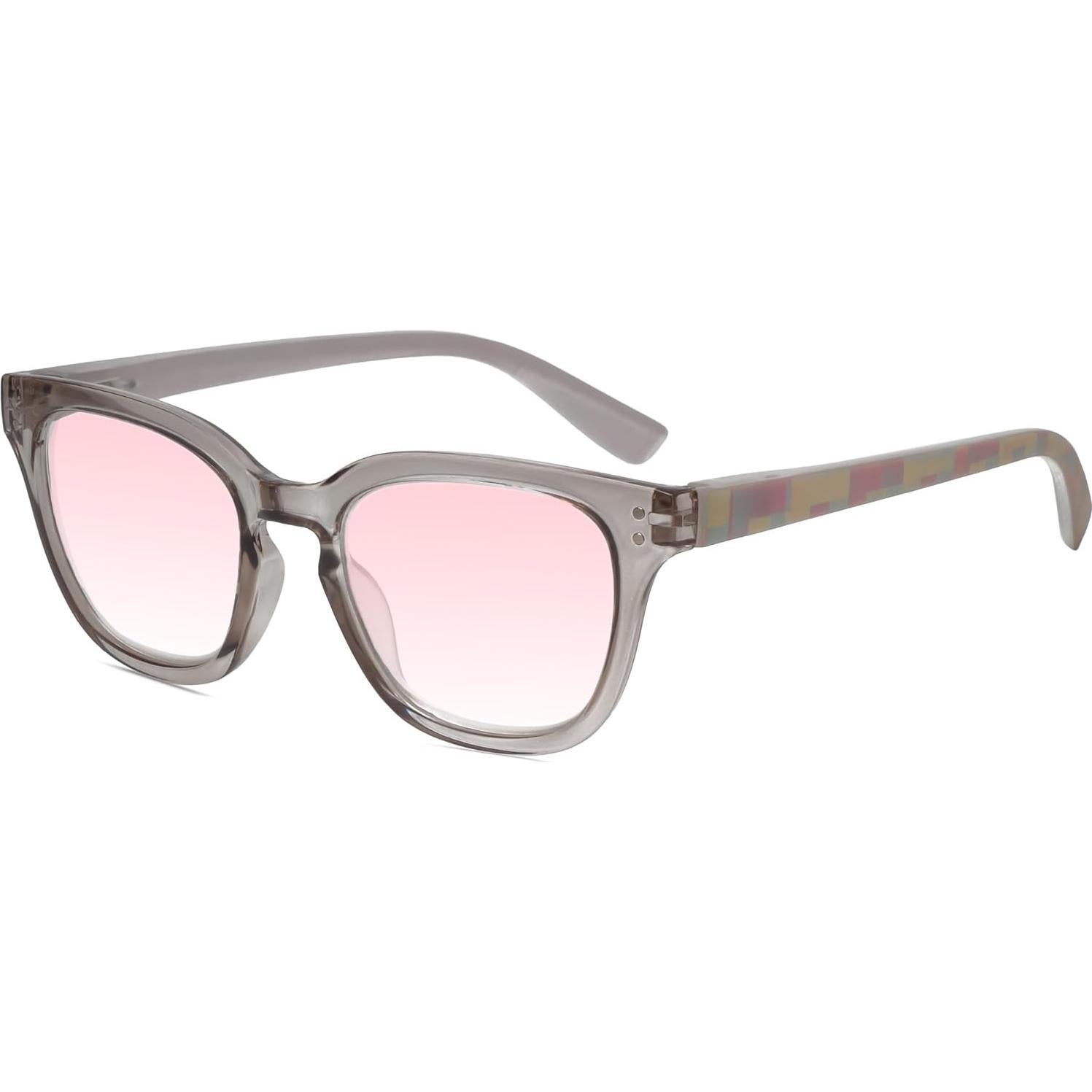 Gafas de Lectura FL-41 Calabria Rosa 2.5x para Migraña