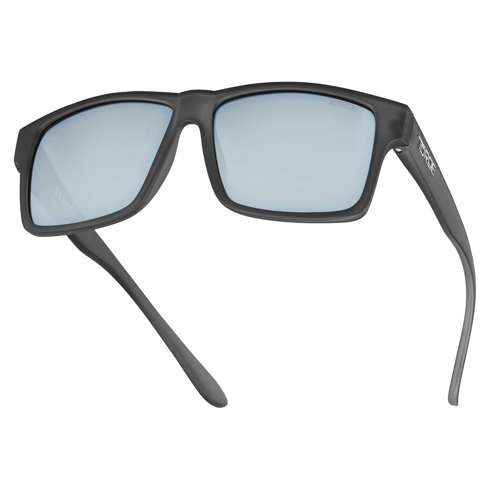 Gafas de sol TOROE unisex polarizadas TR90 gris escarchado