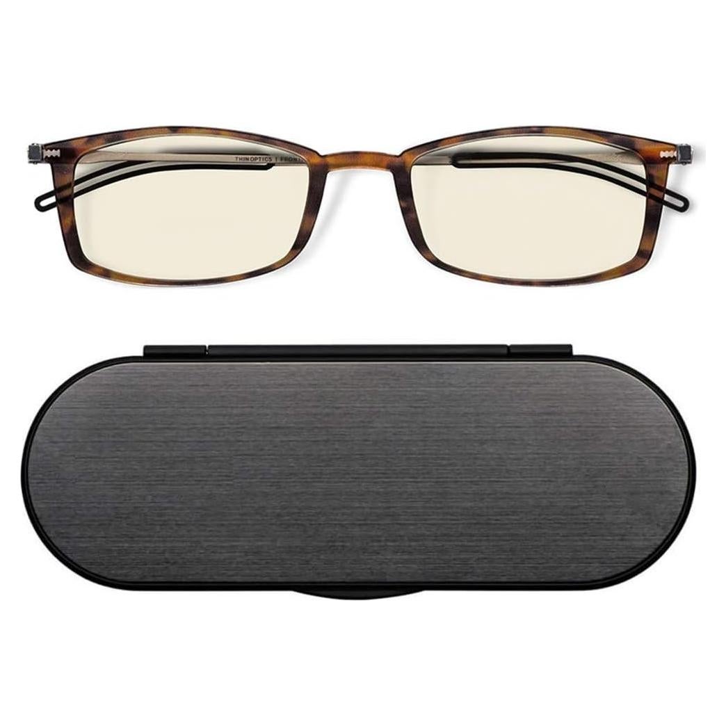 Gafas de lectura ThinOptics Frontpage con bloqueo luz azul 1x