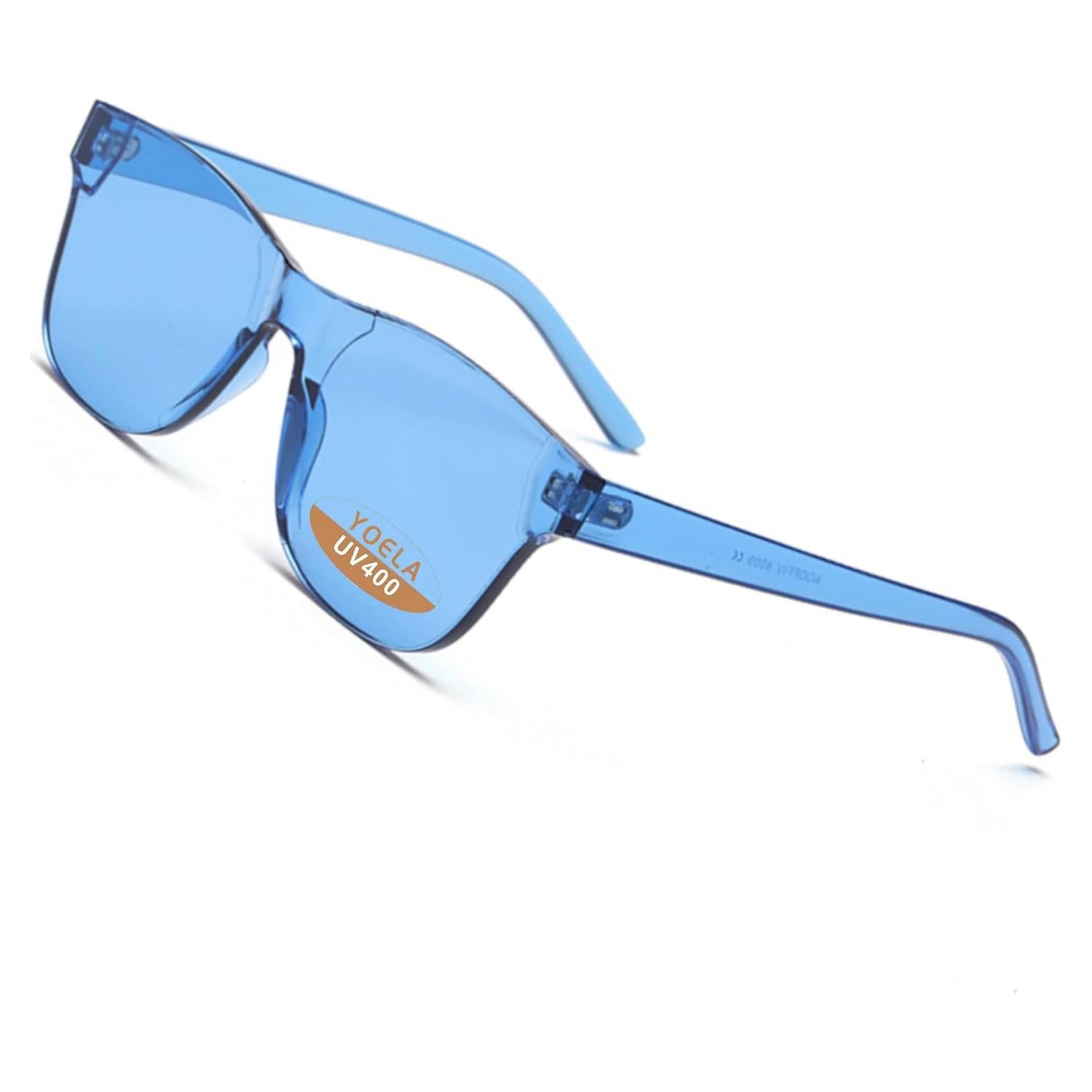 Gafas de sol grandes sin montura OLINOWL unisex UV400