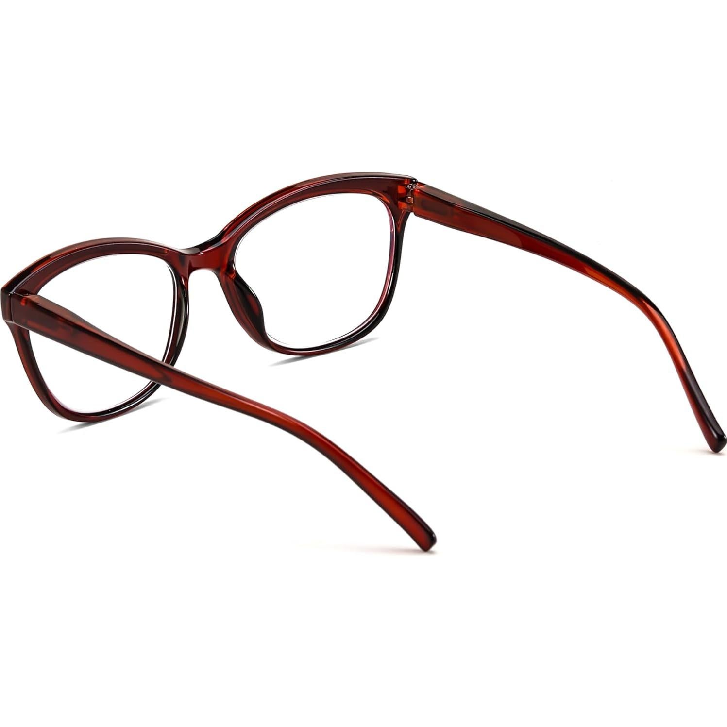 Gafas de Lectura Ojo de Gato FEISEDY 2.0x Luz Azul Vintage