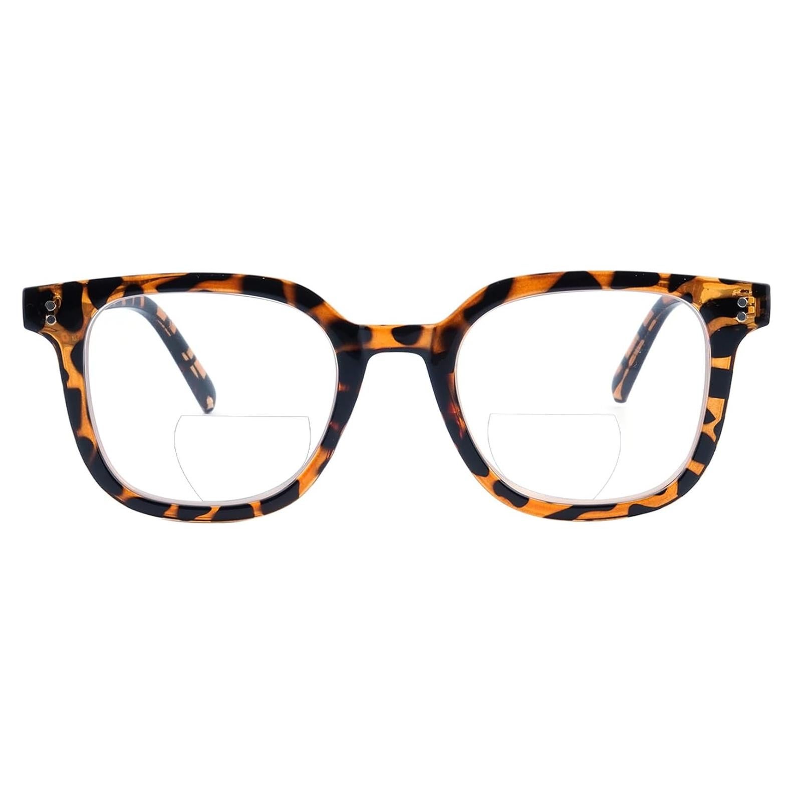 Gafas de lectura bifocales para mujeres 2.0x con filtro azul