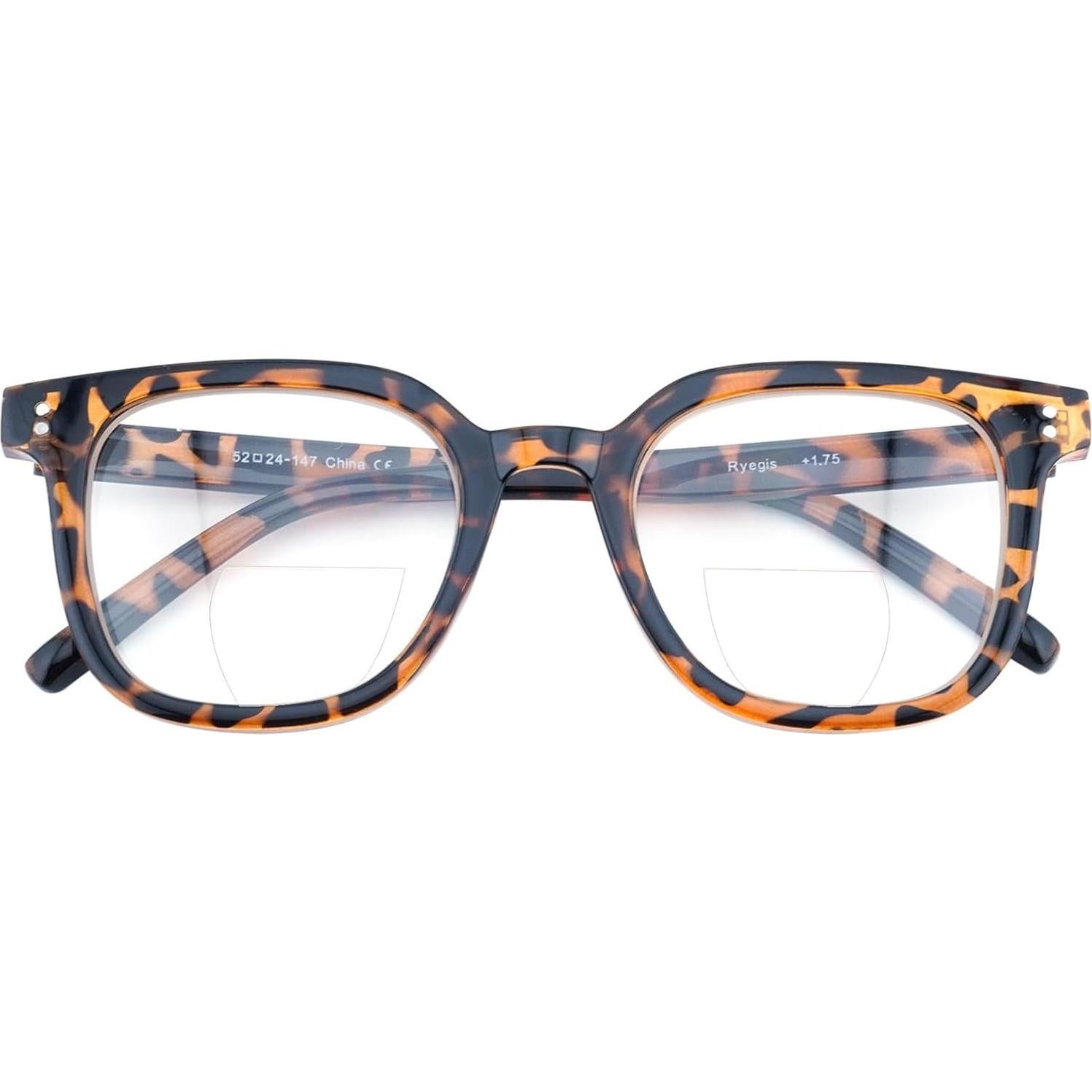 Gafas de lectura bifocales para mujeres 2.0x con filtro azul