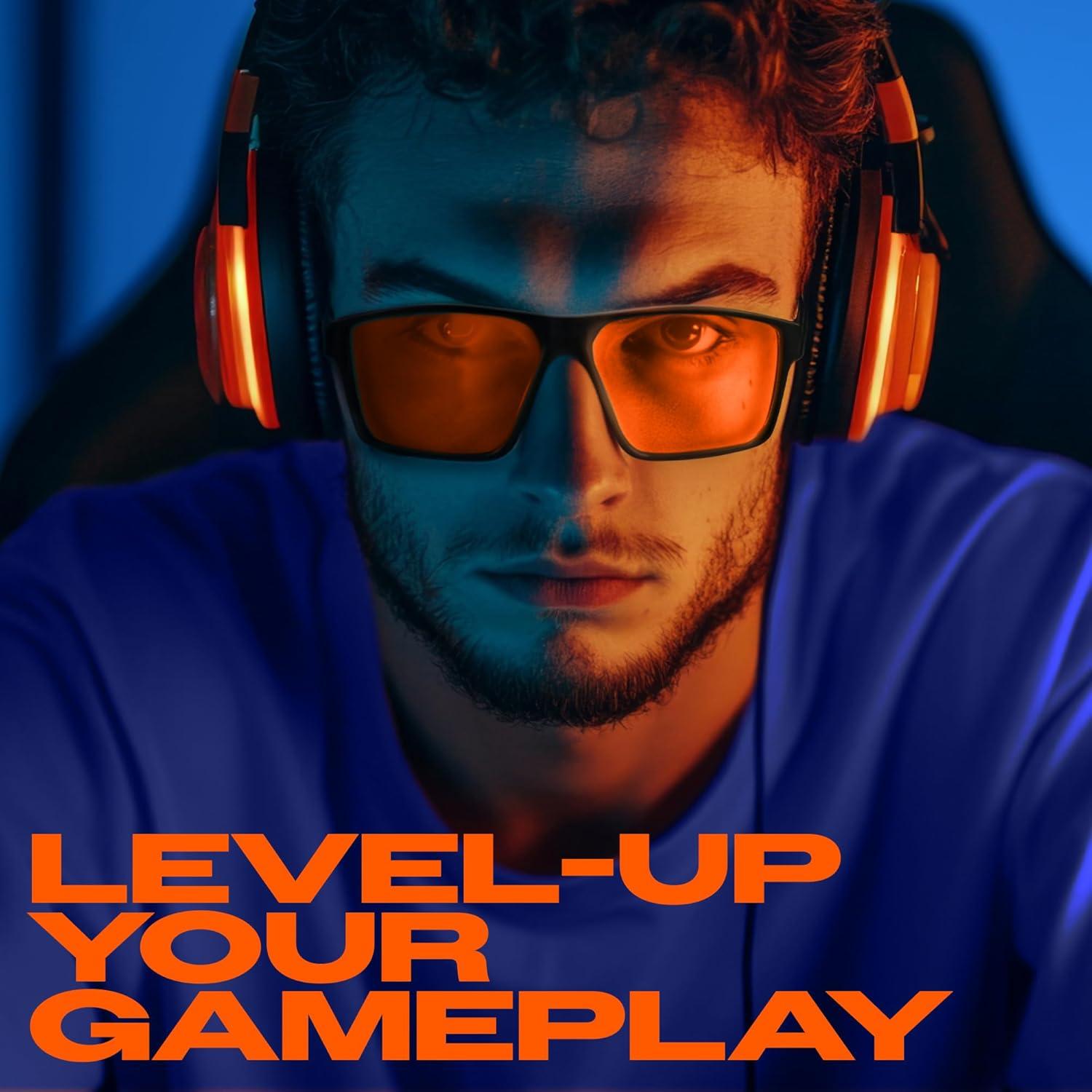 Gafas Gaming Titan Anti Luz Azul UV400 para Hombres