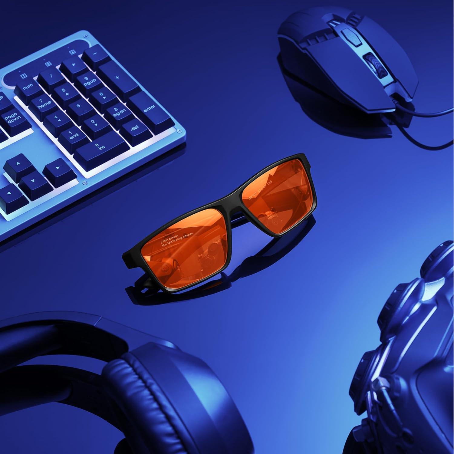 Gafas Gaming Titan Anti Luz Azul UV400 para Hombres