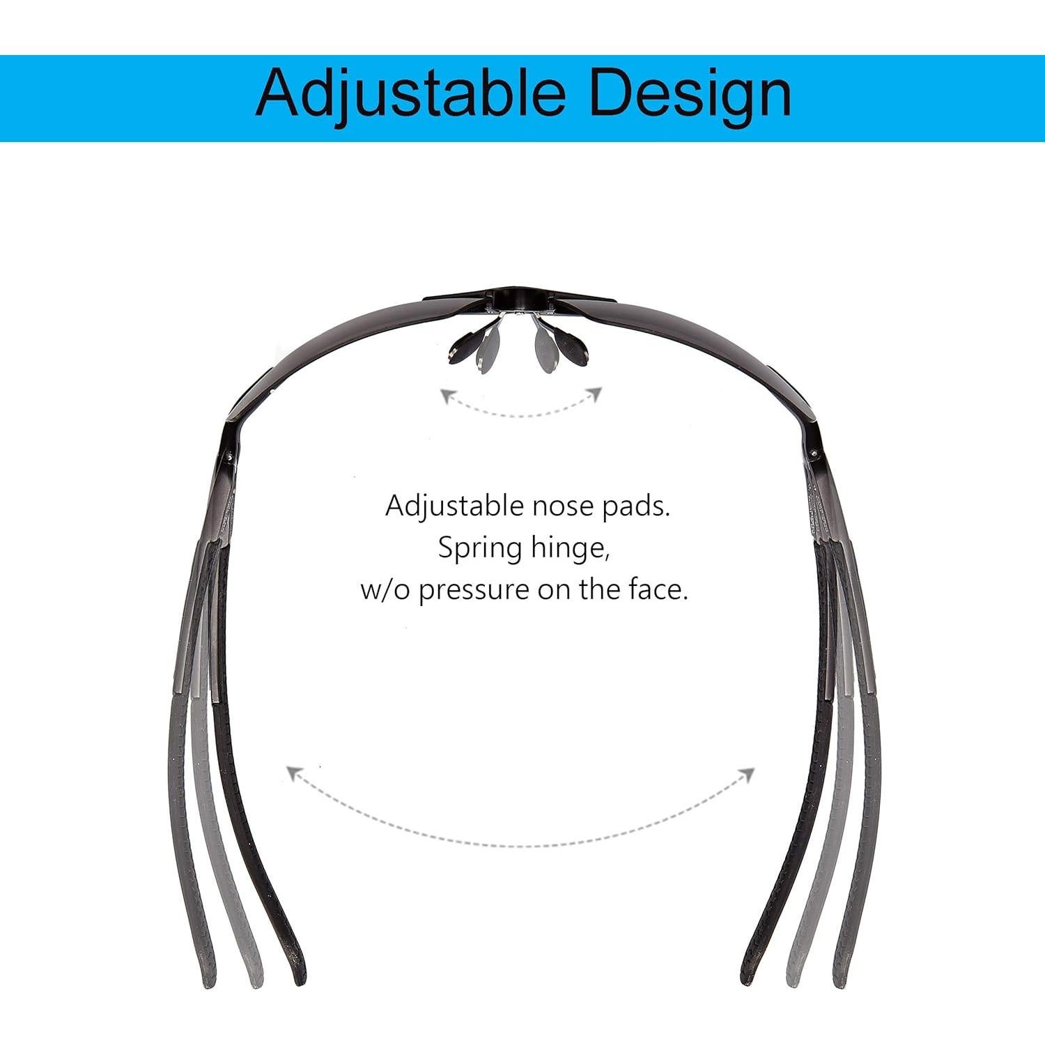 Gafas de sol polarizadas POLARS DESIGN UV400 para hombres y mujeres