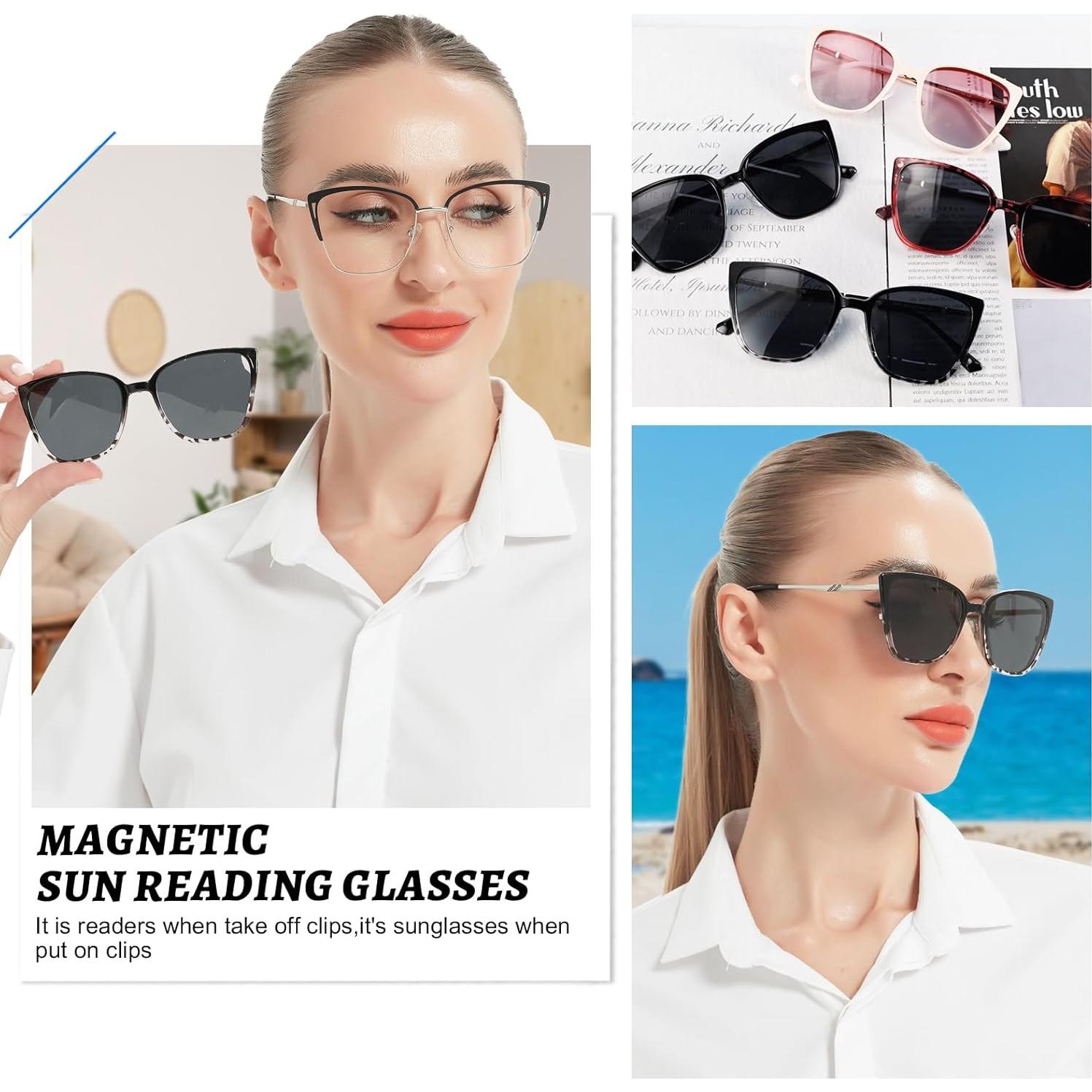 Gafas de Sol Magnéticas de Lectura OCCI CHIARI 1.5x Polarizadas