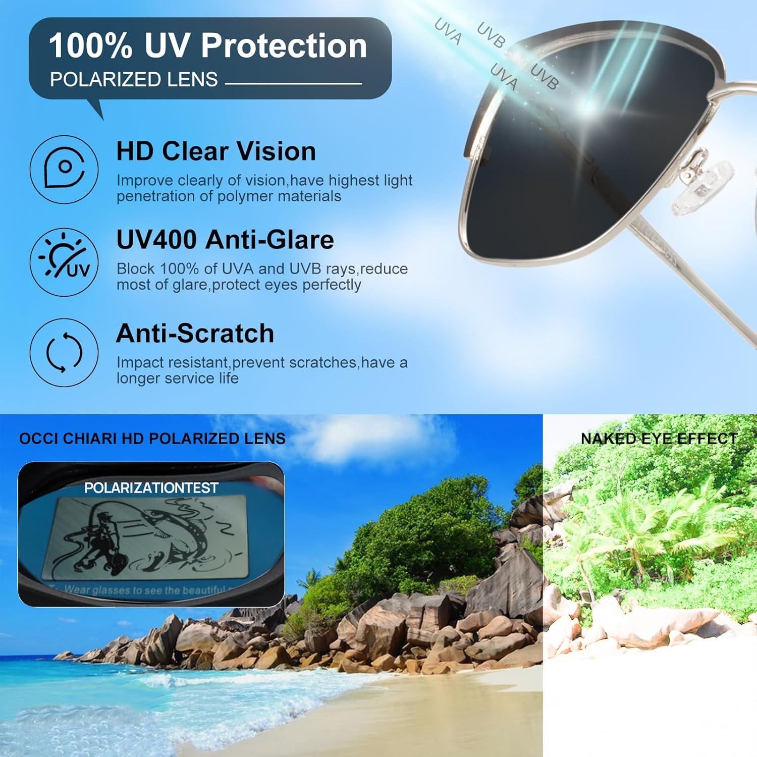 Gafas de Sol Magnéticas de Lectura OCCI CHIARI 1.5x Polarizadas