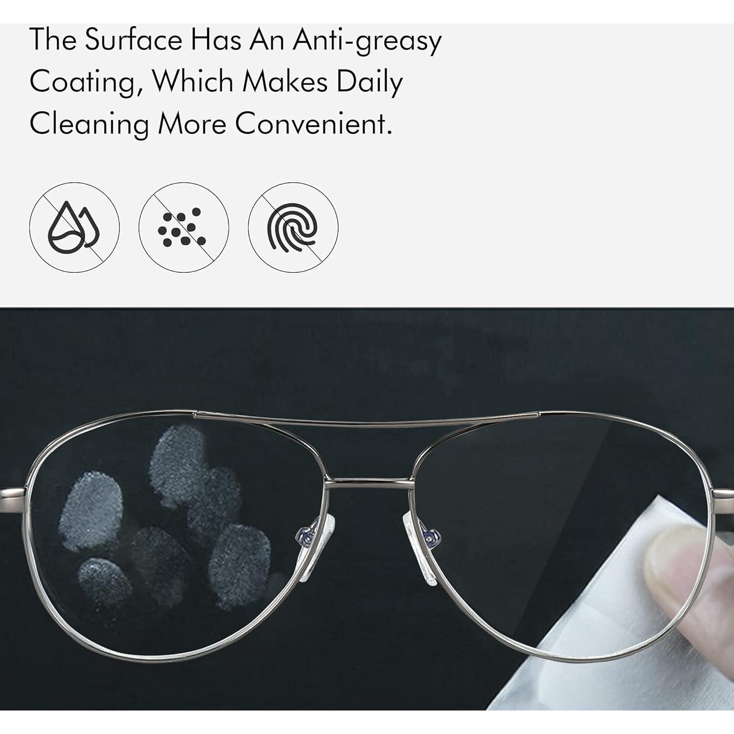 Gafas de Bloqueo de Luz Azul ZENOTTIC Aviador Unisex