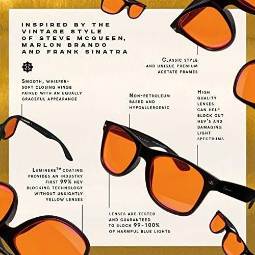 Gafas Luminere Anti Luz Azul - Alivio Ocular - Estilo Clásico