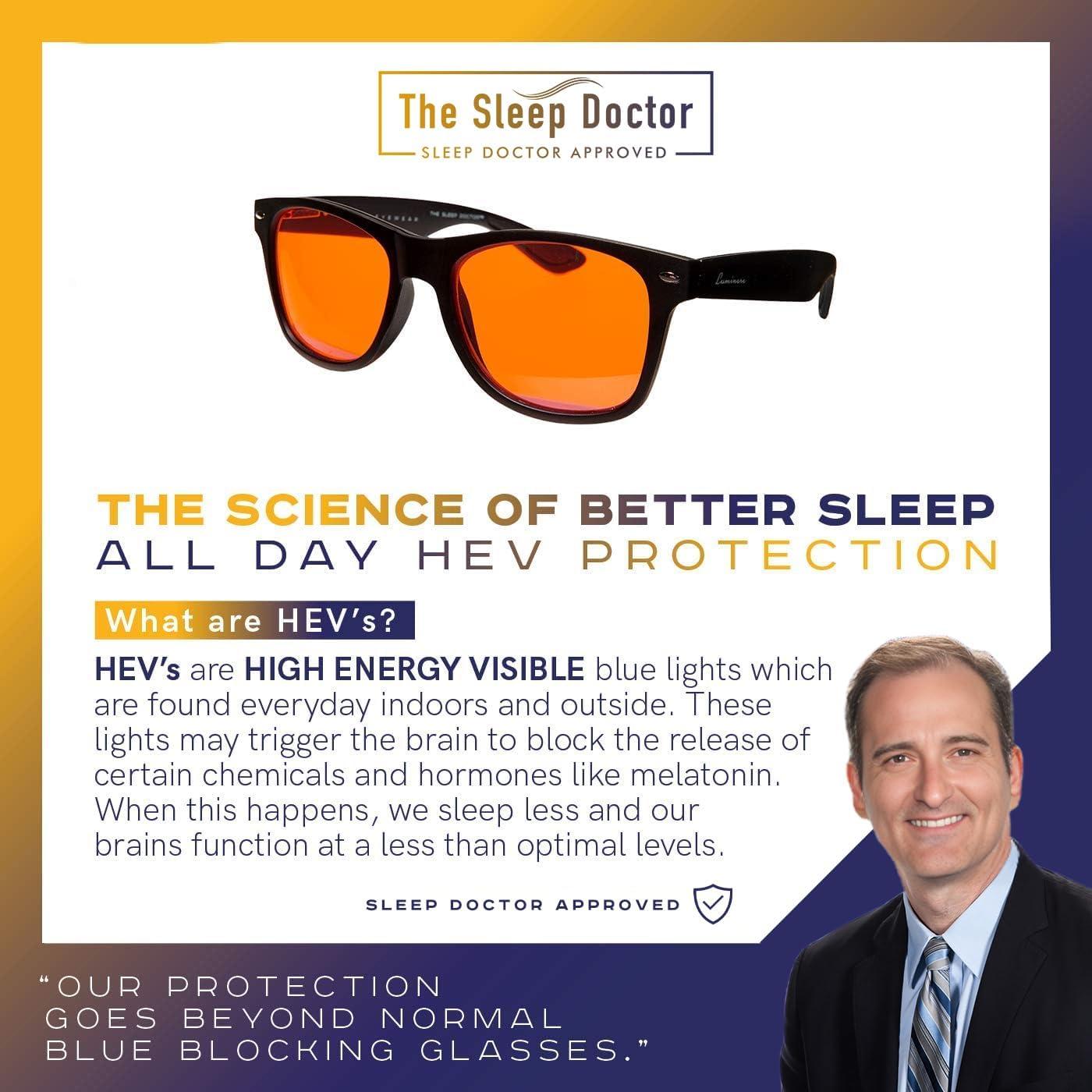 Gafas Luminere Anti Luz Azul - Alivio Ocular - Estilo Clásico