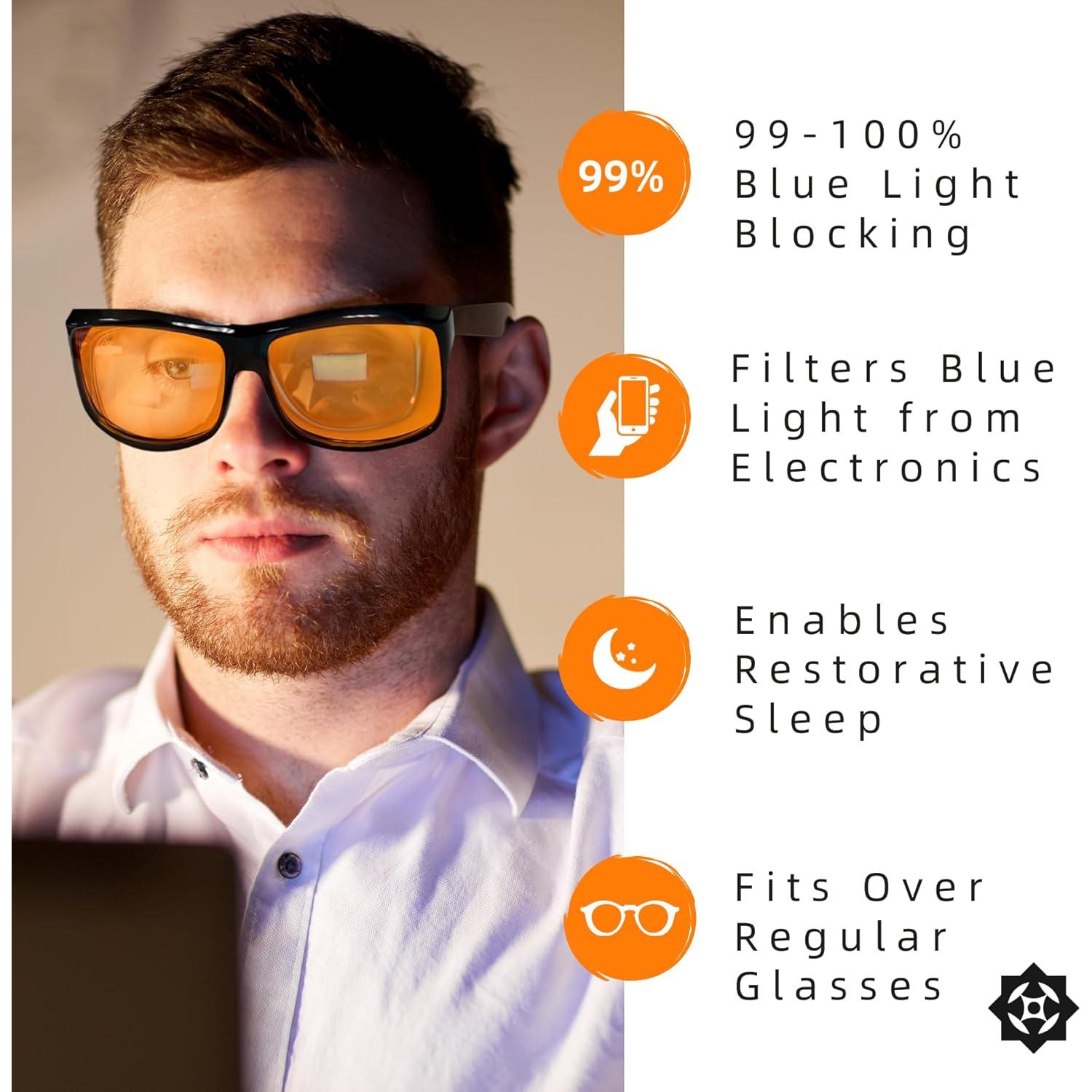 Gafas Luminere Anti Luz Azul - Alivio Ocular - Estilo Clásico