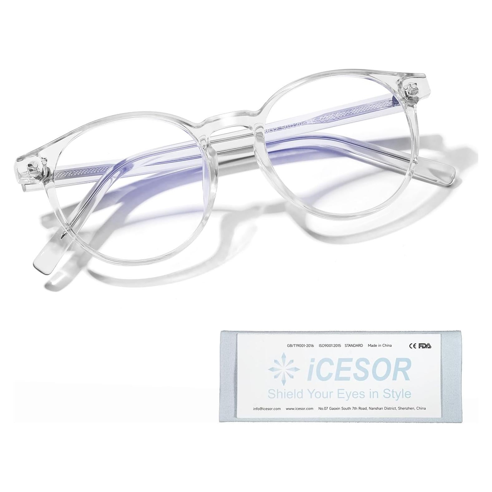 Gafas Redondas Bloqueadoras de Luz Azul Musas TR90