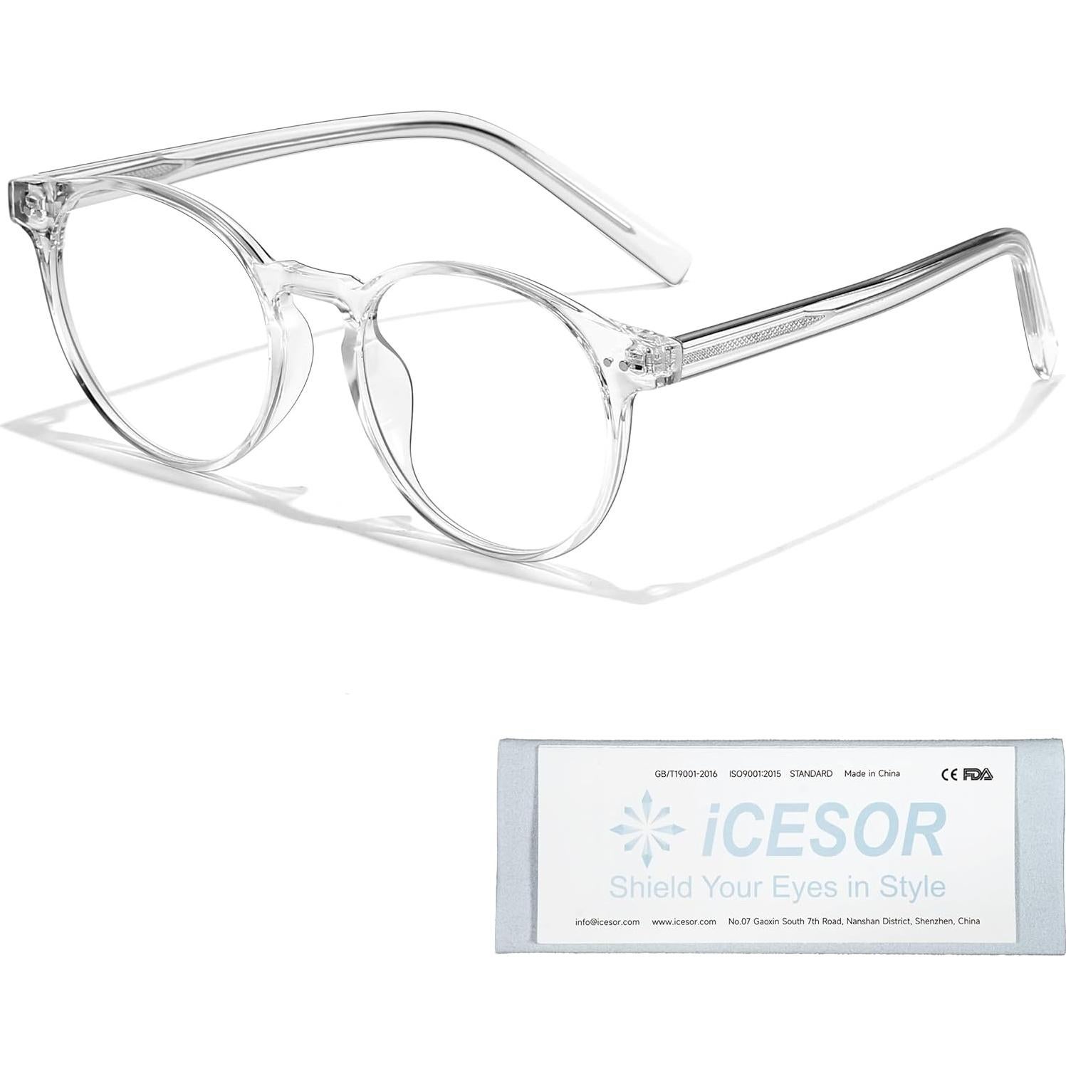 Gafas Redondas Bloqueadoras de Luz Azul Musas TR90