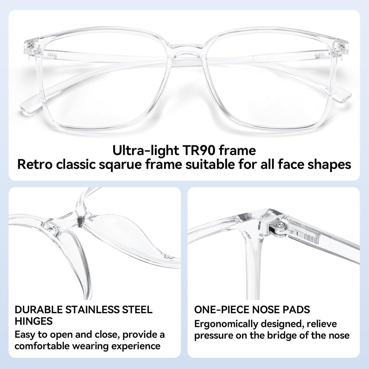 Gafas de Bloqueo de Luz Azul Dollger para Hombres y Mujeres