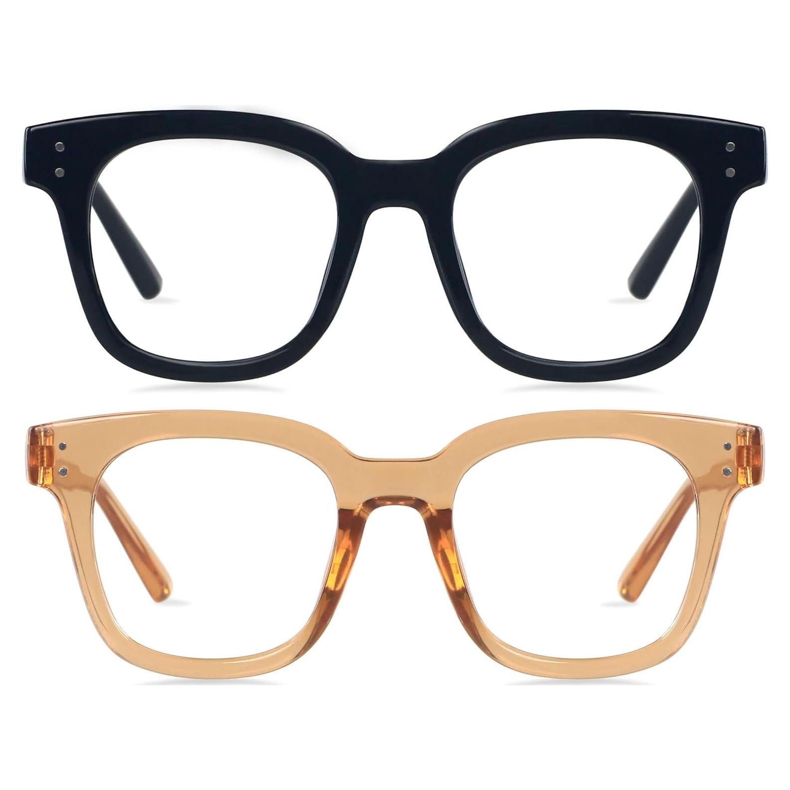 Gafas bloqueadoras de luz azul ANDWOOD AR08 para mujeres - 2 pack