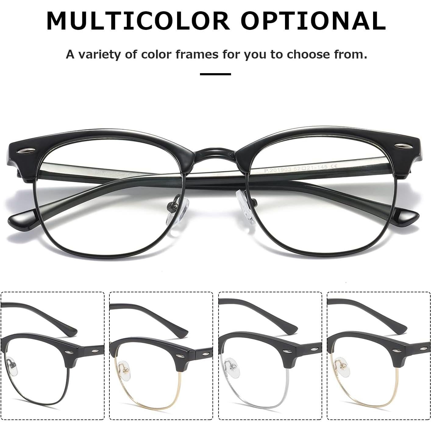 Gafas bloqueadoras de luz azul Kimorn KS052 unisex con lentes reemplazables