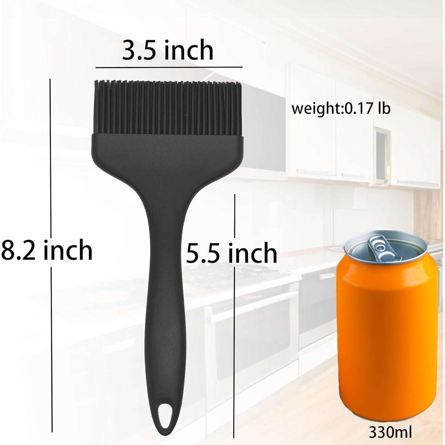 Set de 2 Brochas de Silicona para Basting Minchsrin - Resistente al Calor