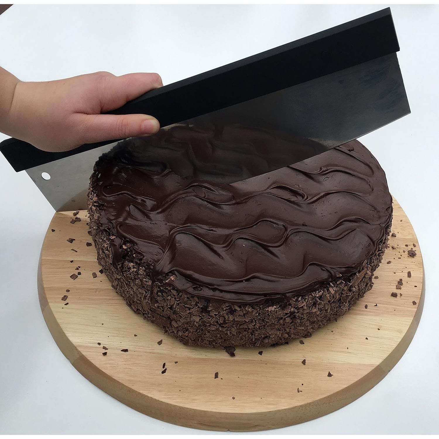 Juego Cortador de Pizza Rocker y Tabla Checkered Chef 34.3 cm