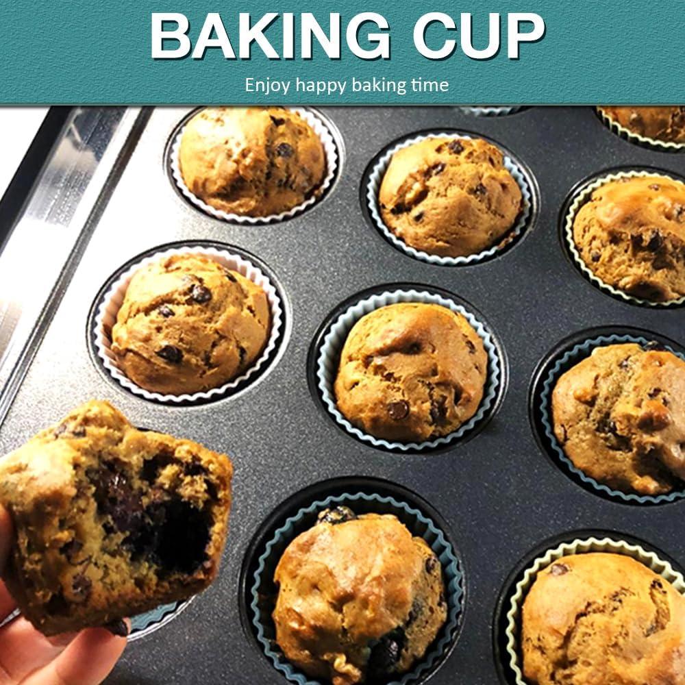 Tazas de Silicona Jumbo Pharamat 24 Pcs 9 cm Reutilizables