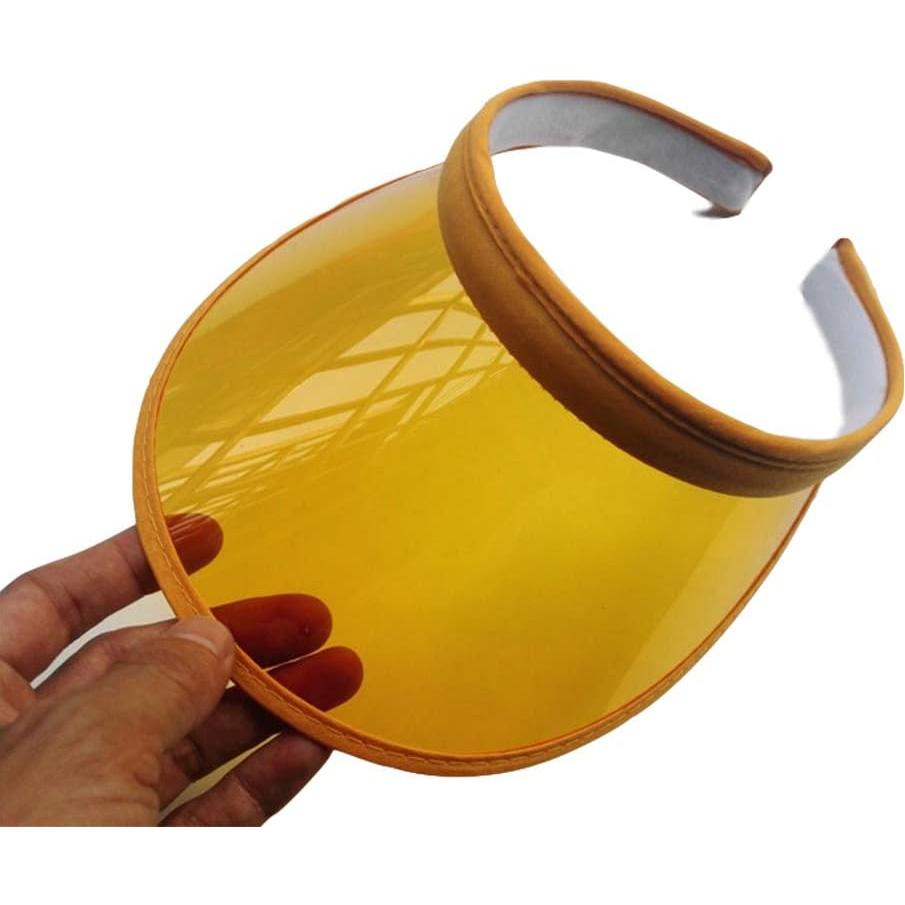 Sombrero de Sol Unisex HISYI Color Caramelo UV Clip-On