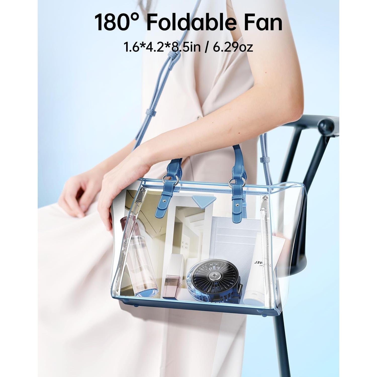 Ventilador de Nebulización Portátil SWEETFULL - 3 Velocidades, 30ml, Recargable USB