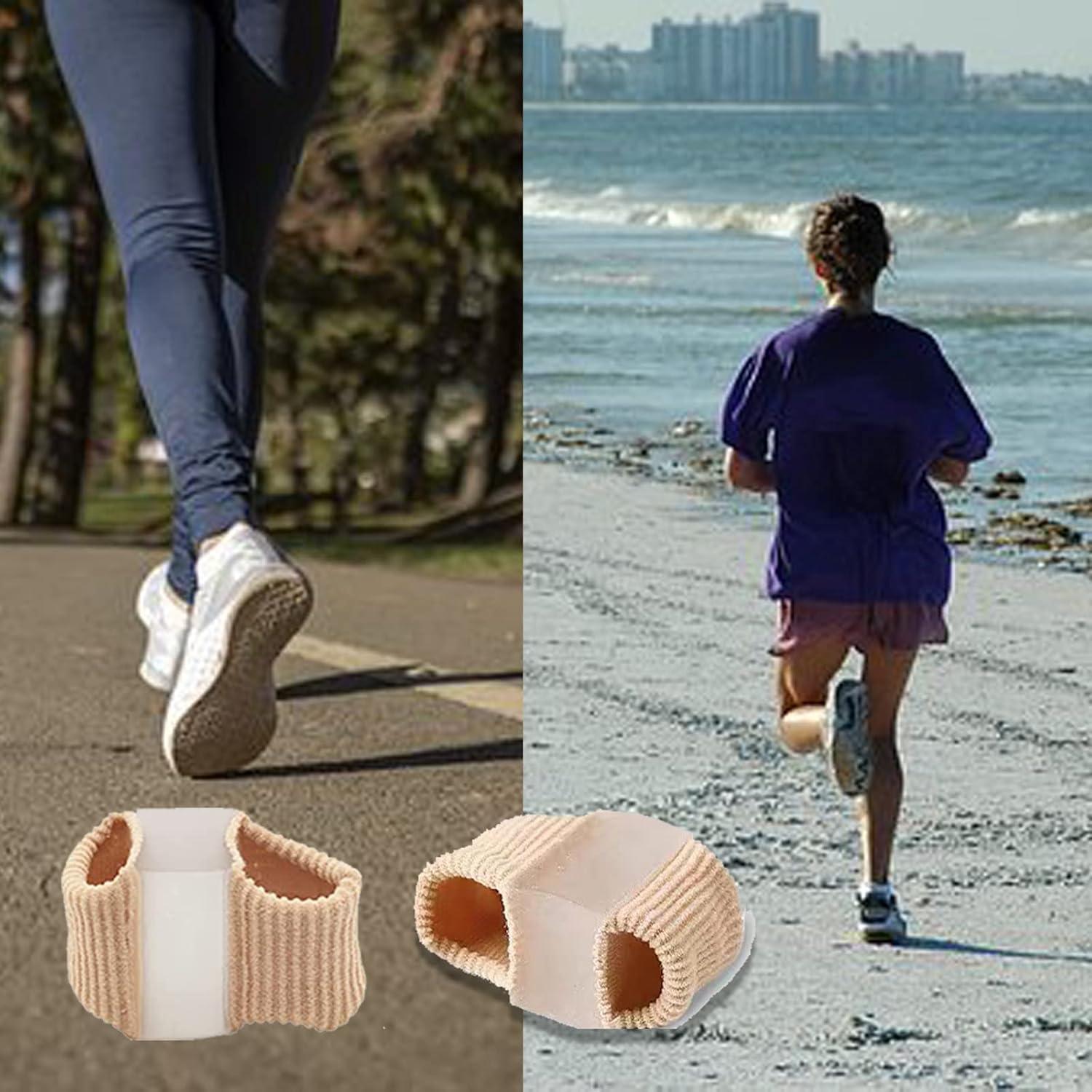 Separadores de Dedos de Gel Whycalon 2PCS para Juanetes