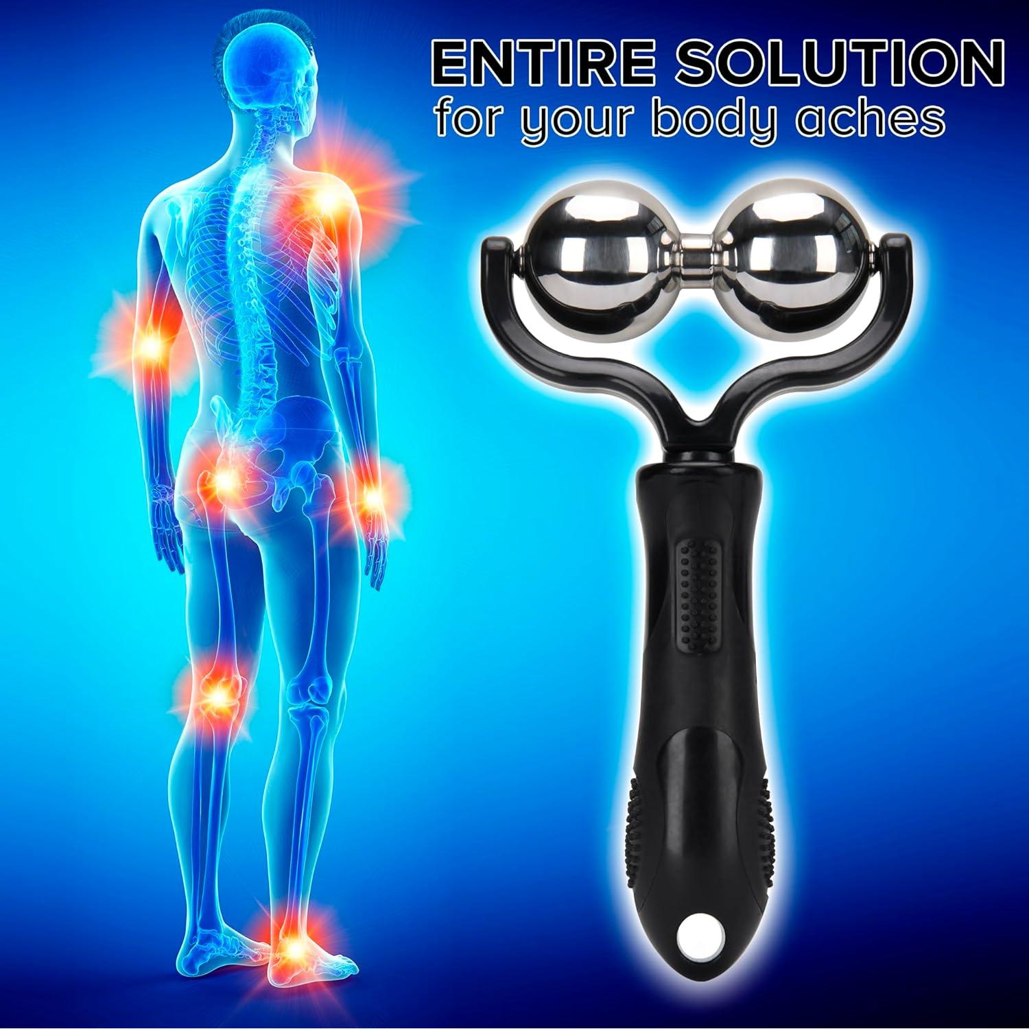 Rodillo de Masaje Nobility - Frío y Calor, Alivio Muscular