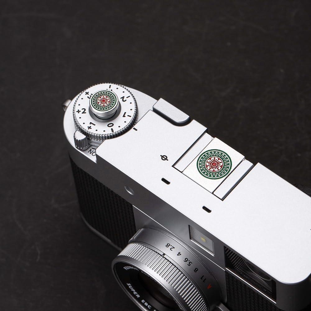 Botón de obturador Mahjong Chino para cámaras Fuji y Nikon