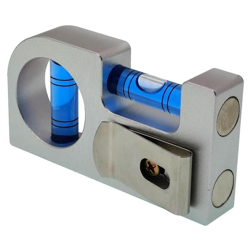Nivel Mini Magnético The Yan He de Aluminio 85x15x45mm