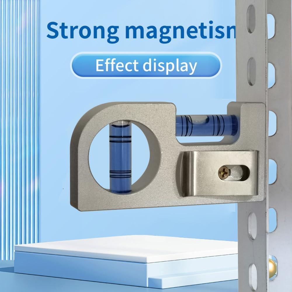 Nivel Mini Magnético The Yan He de Aluminio 85x15x45mm