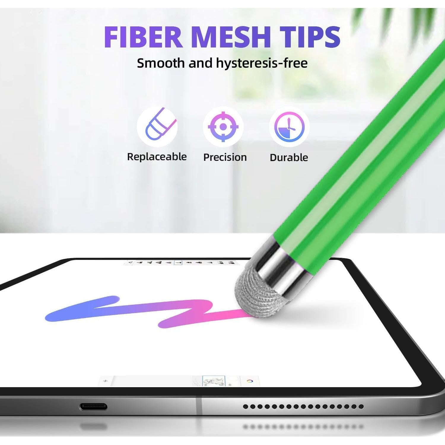 Lápiz Estilográfico Extra Largo GUUGEI para Pantallas Táctiles