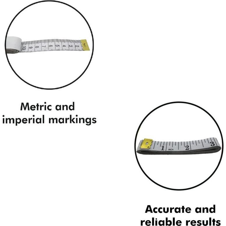 Cinta Métrica Doble Cara Gadgetime 304.8 cm Blanca