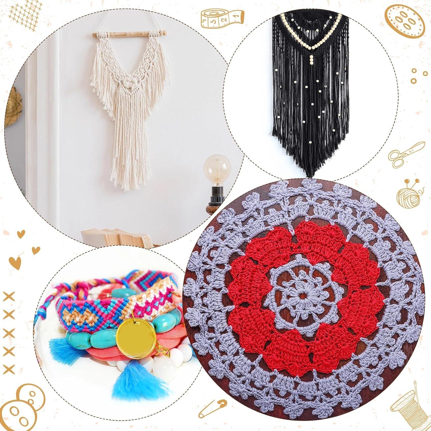 Kit de Telar Rectangular Thyle 6 Juegos Madera 13.5x19.8cm y 20.1x30cm